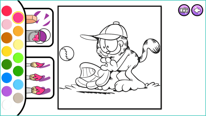 Coloring book games online