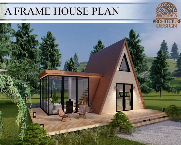 A- frame home design plans