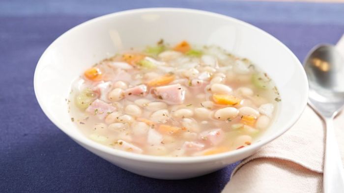 Navy bean and ham soup recipes