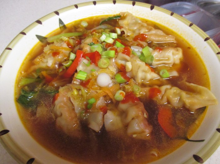 Pot sticker soup recipe