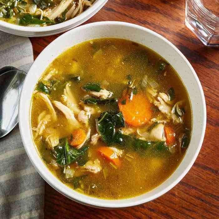 Low calorie chicken soup recipes